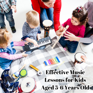 Effective Music Lessons for Kids Aged 5-6 Years Old