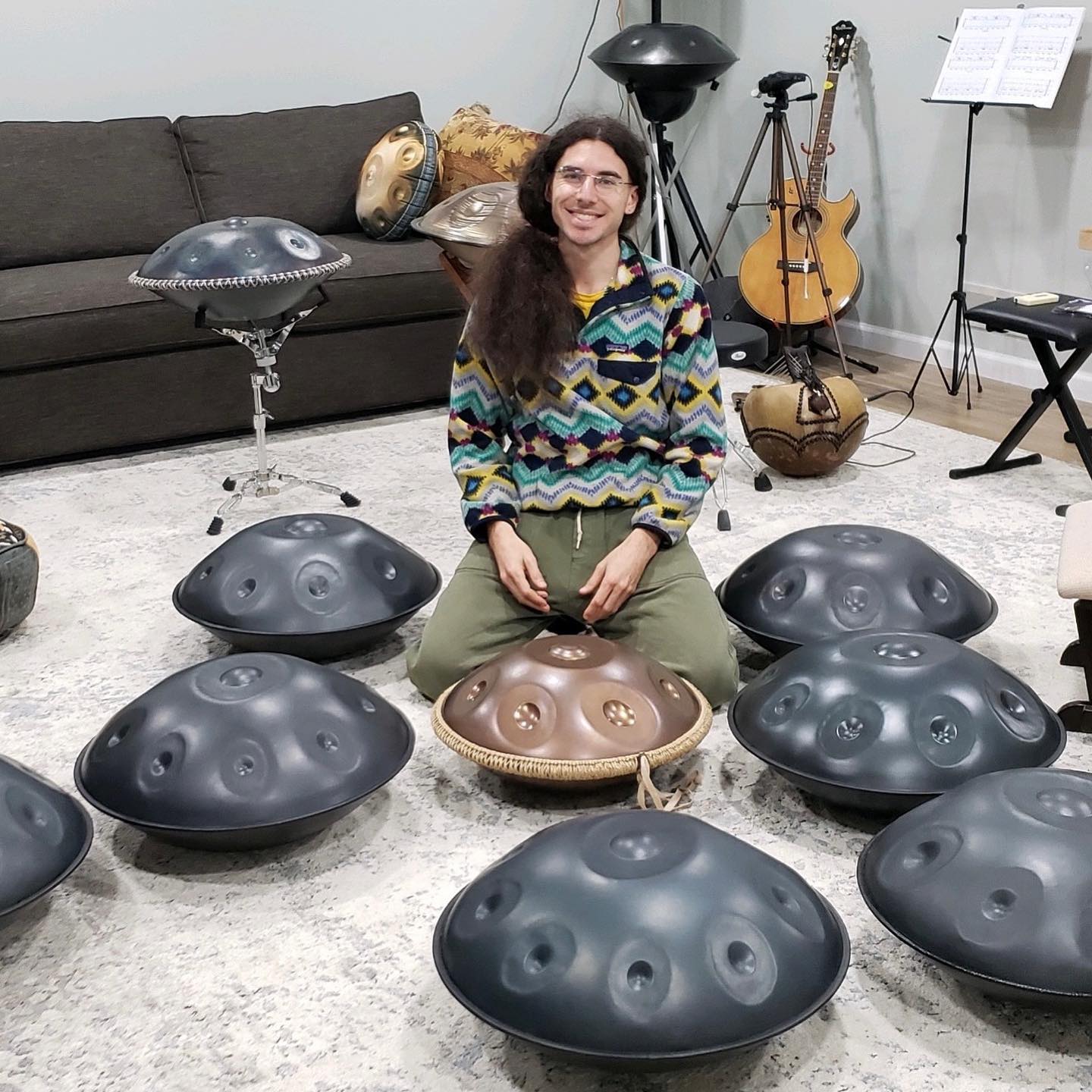 Exploring Simple Handpan Designs and Patterns - Sound Artist