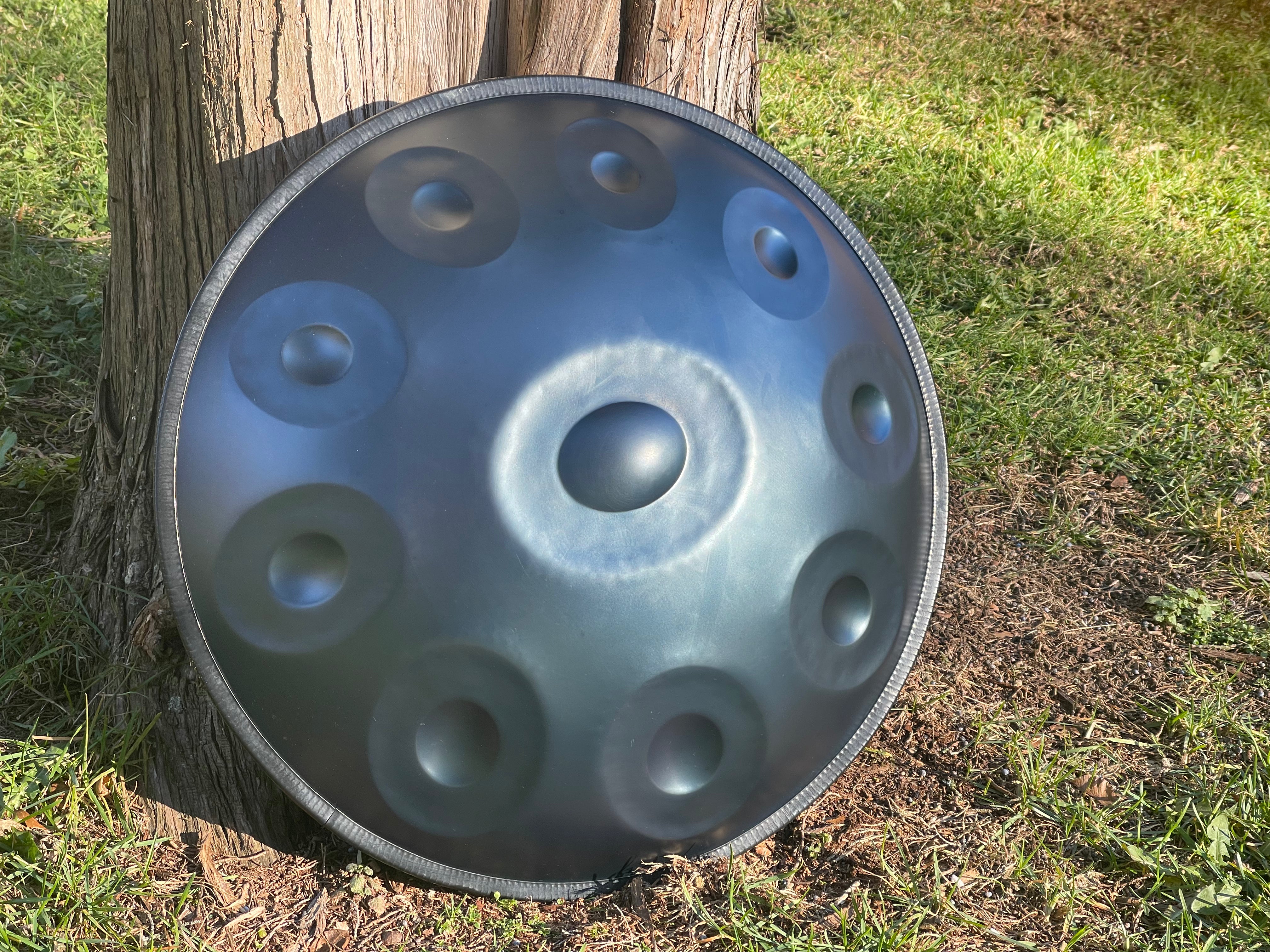 Select Beginner Handpan Instrument Blue D Minor Kurd 10 Notes