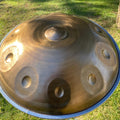 Prana Rising Handpan Instrument D Minor Kurd 10 Notes - Sound Artist