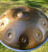 Prana Rising Handpan Instrument D Minor Kurd 10 Notes - Sound Artist