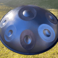 Select Beginner Handpan Instrument Blue D Minor Kurd 9 Notes - Sound Artist